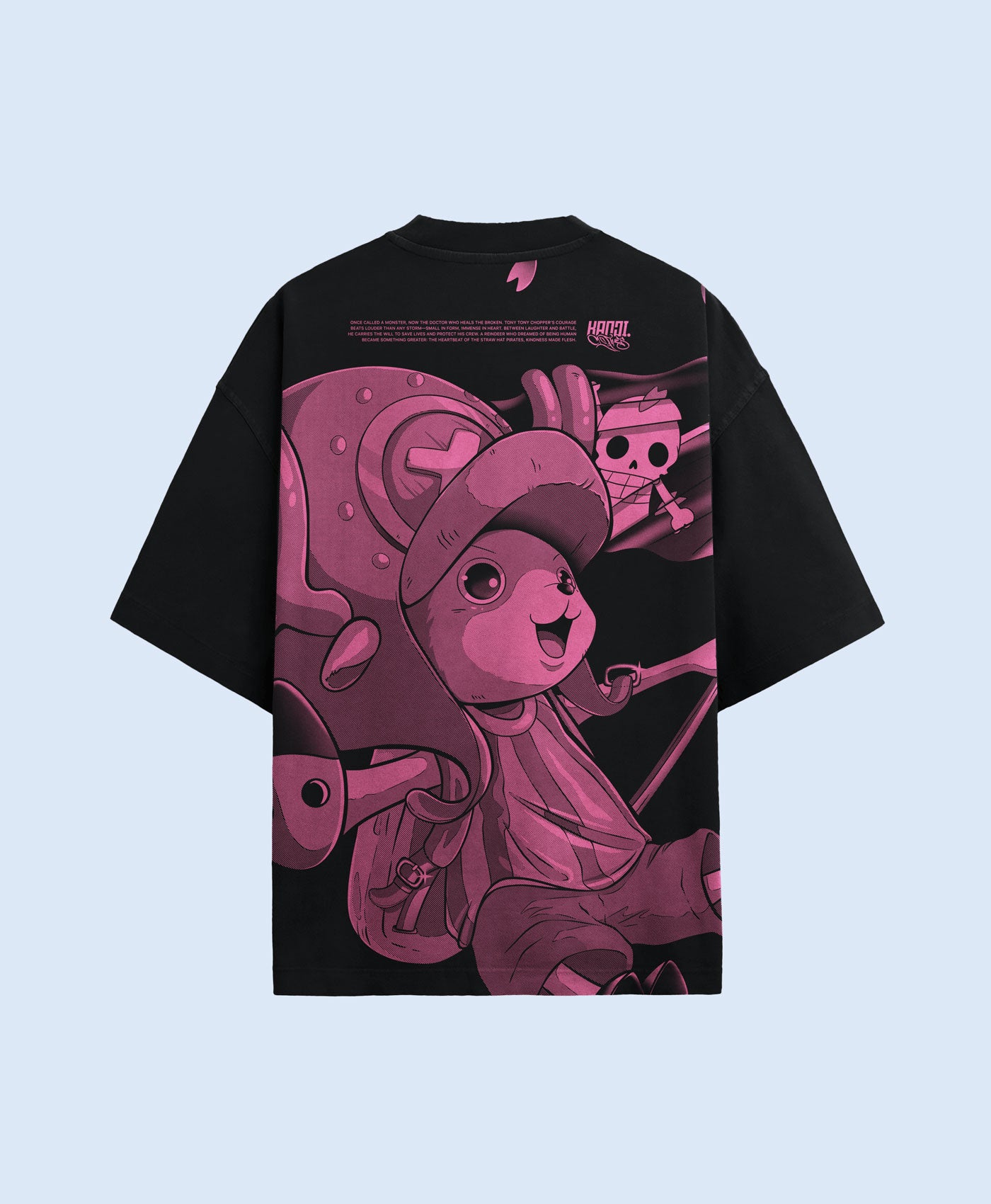 Polera Oversize Anime One Piece Chopper 