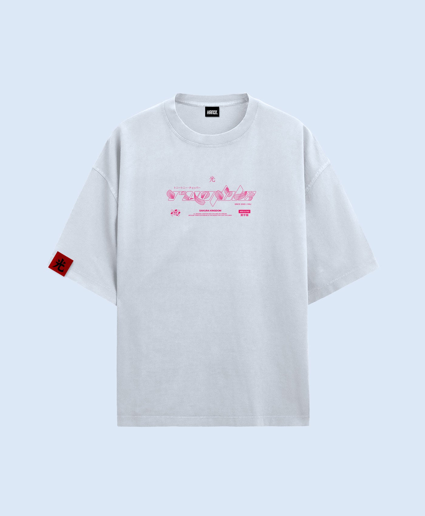 Polera Oversize Anime One Piece Chopper 