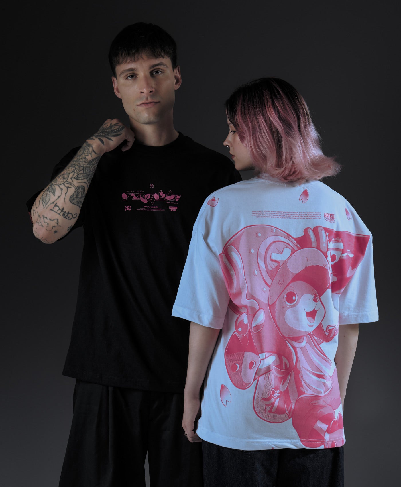 Polera Oversize Anime One Piece Chopper 