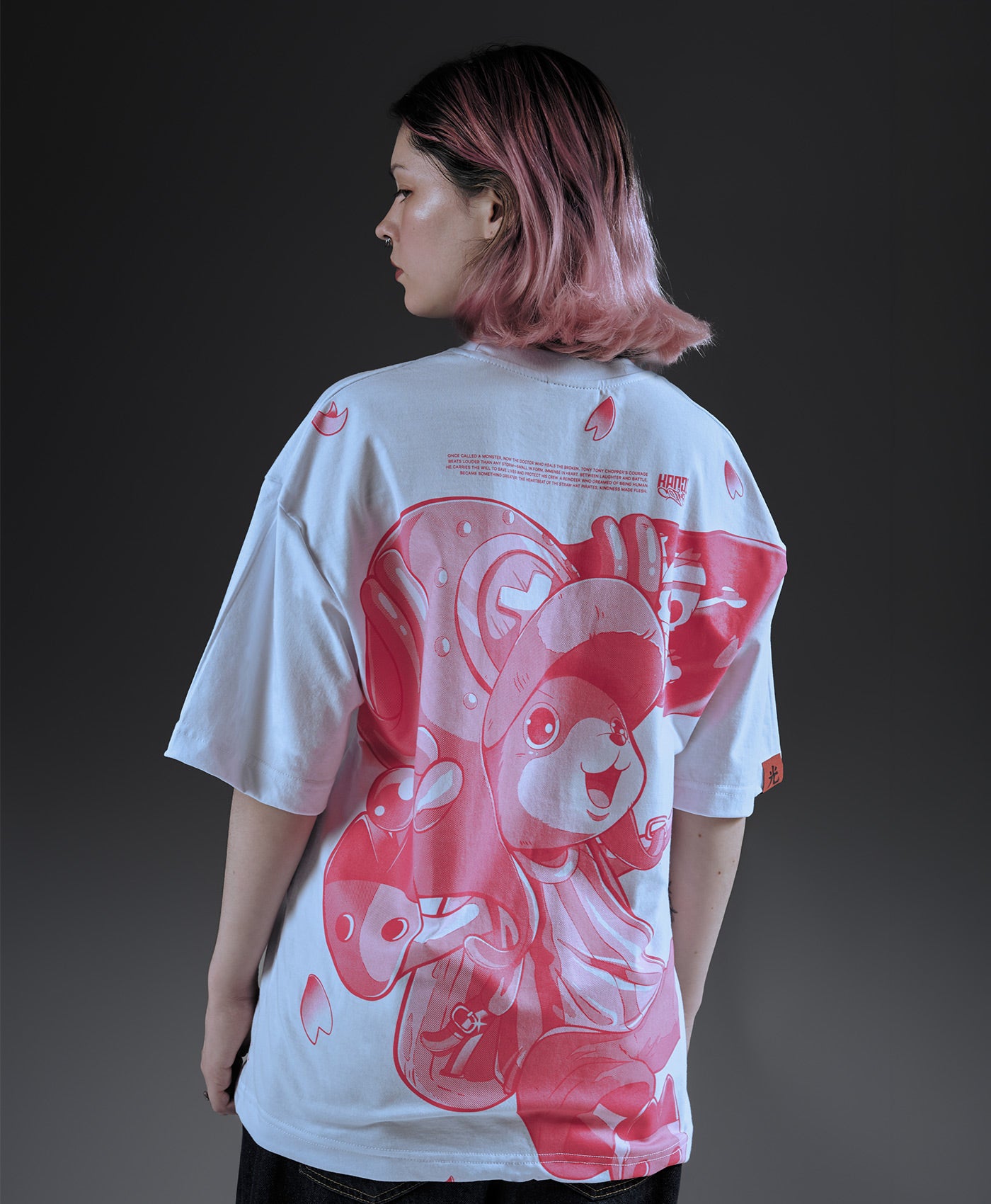 Polera Oversize Anime One Piece Chopper 