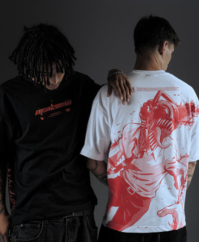 Polera Oversize Anime Chainsaw Man Denji 