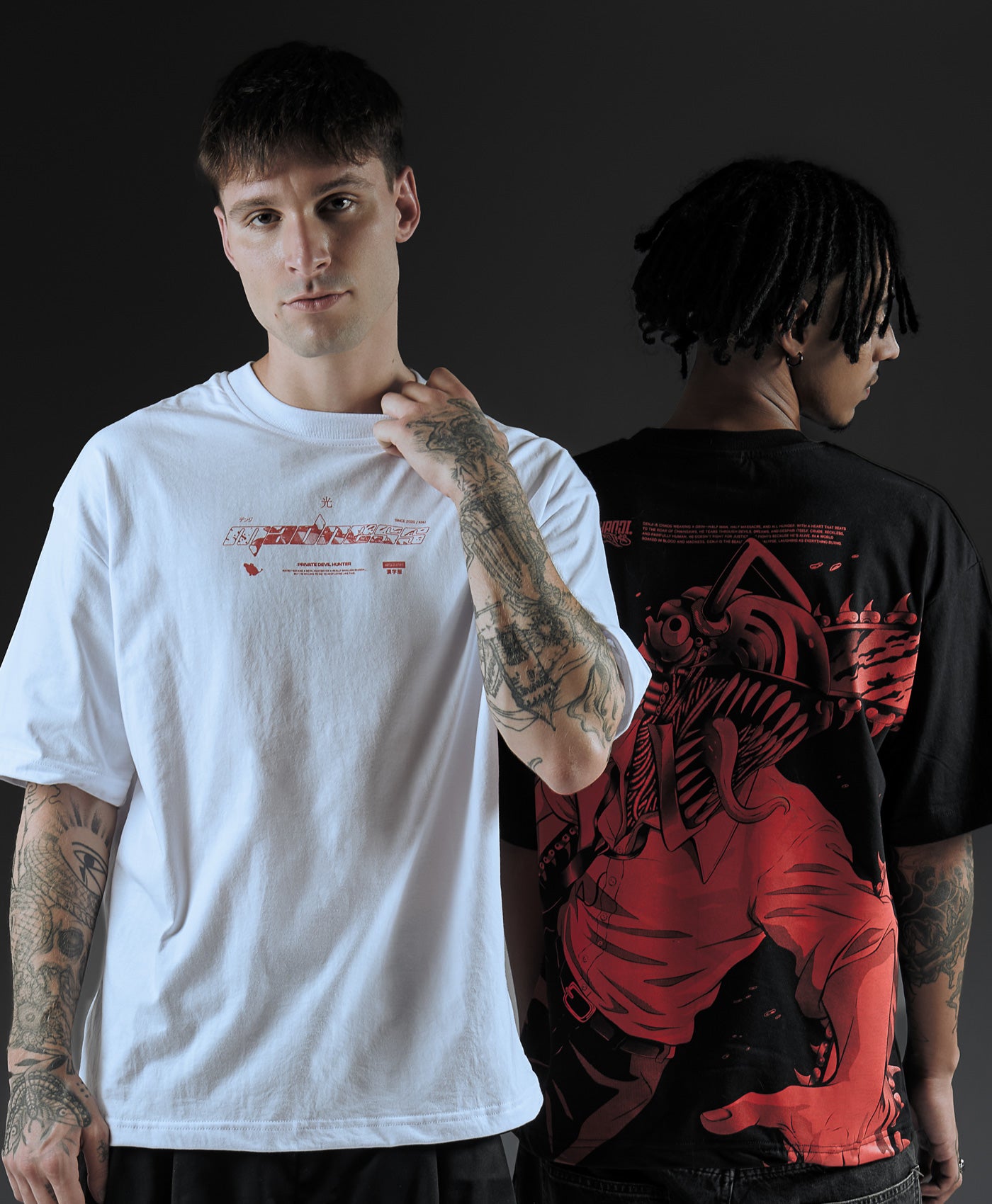 Polera Oversize Anime Chainsaw Man Denji 