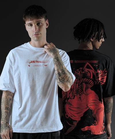 Polera Oversize Anime Chainsaw Man Denji 