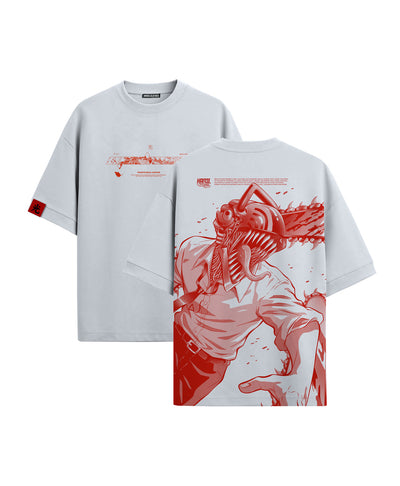 Polera Oversize Anime Chainsaw Man Denji 