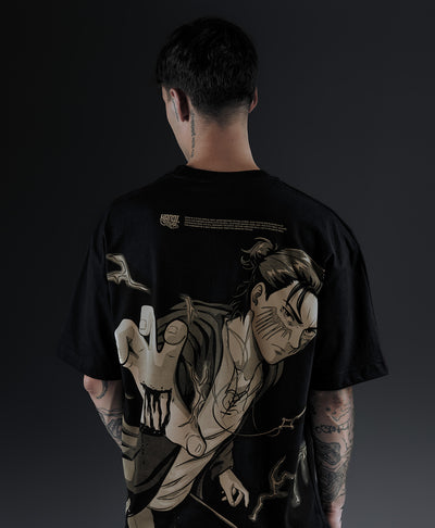 Polera Oversize Anime Shingeki no Kyojin Eren Jaeger 
