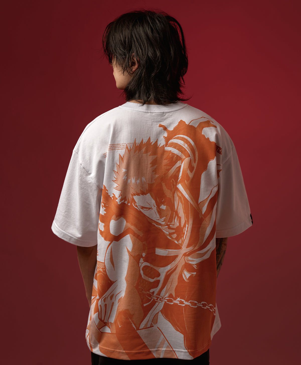 Polera Oversize Anime Bleach Ichigo Kurosaki 