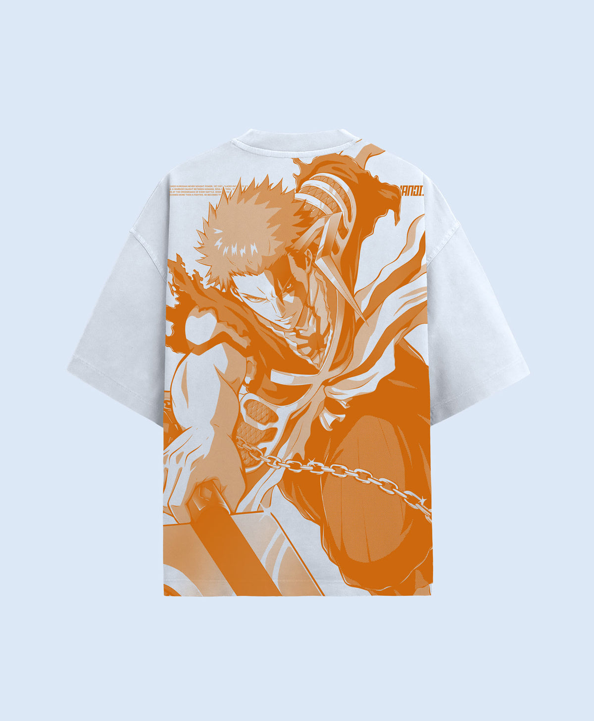 Polera Oversize Anime Bleach Ichigo Kurosaki 