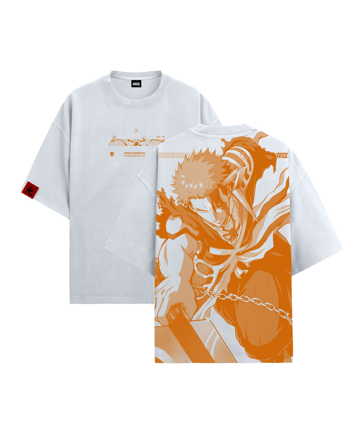 Polera Oversize Anime Bleach Ichigo Kurosaki 
