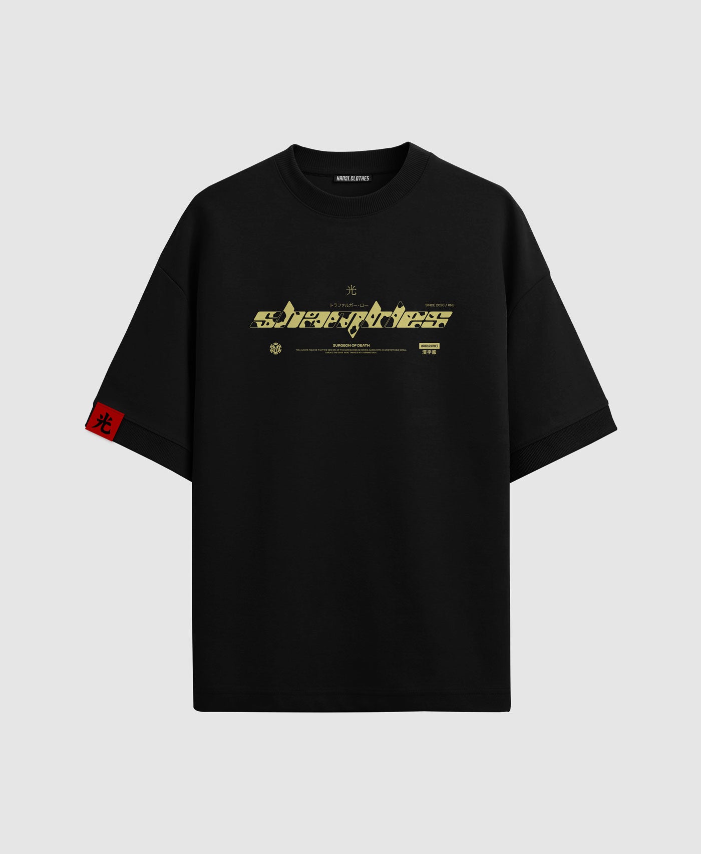 Polera Oversize Anime One Piece Trafalgar Law 