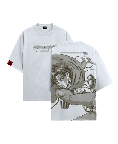 Polera Oversize Anime Shingeki no Kyojin Levi 