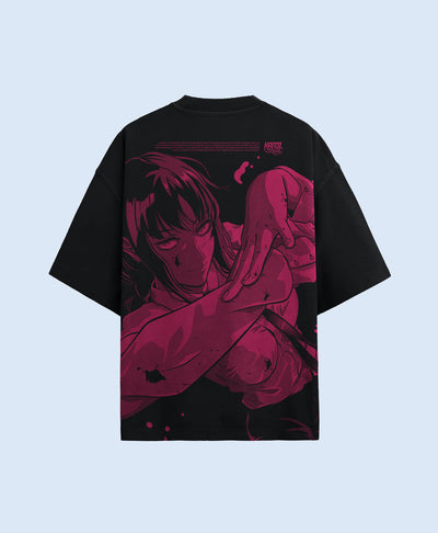Polera Oversize Anime Chainsaw Man Makima 