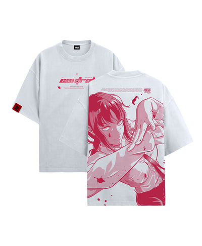 Polera Oversize Anime Chainsaw Man Makima 