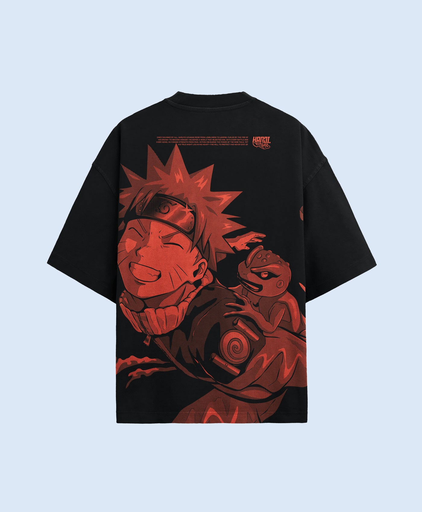 Polera Oversize Anime Naruto Shippuden Naruto Uzumaki 
