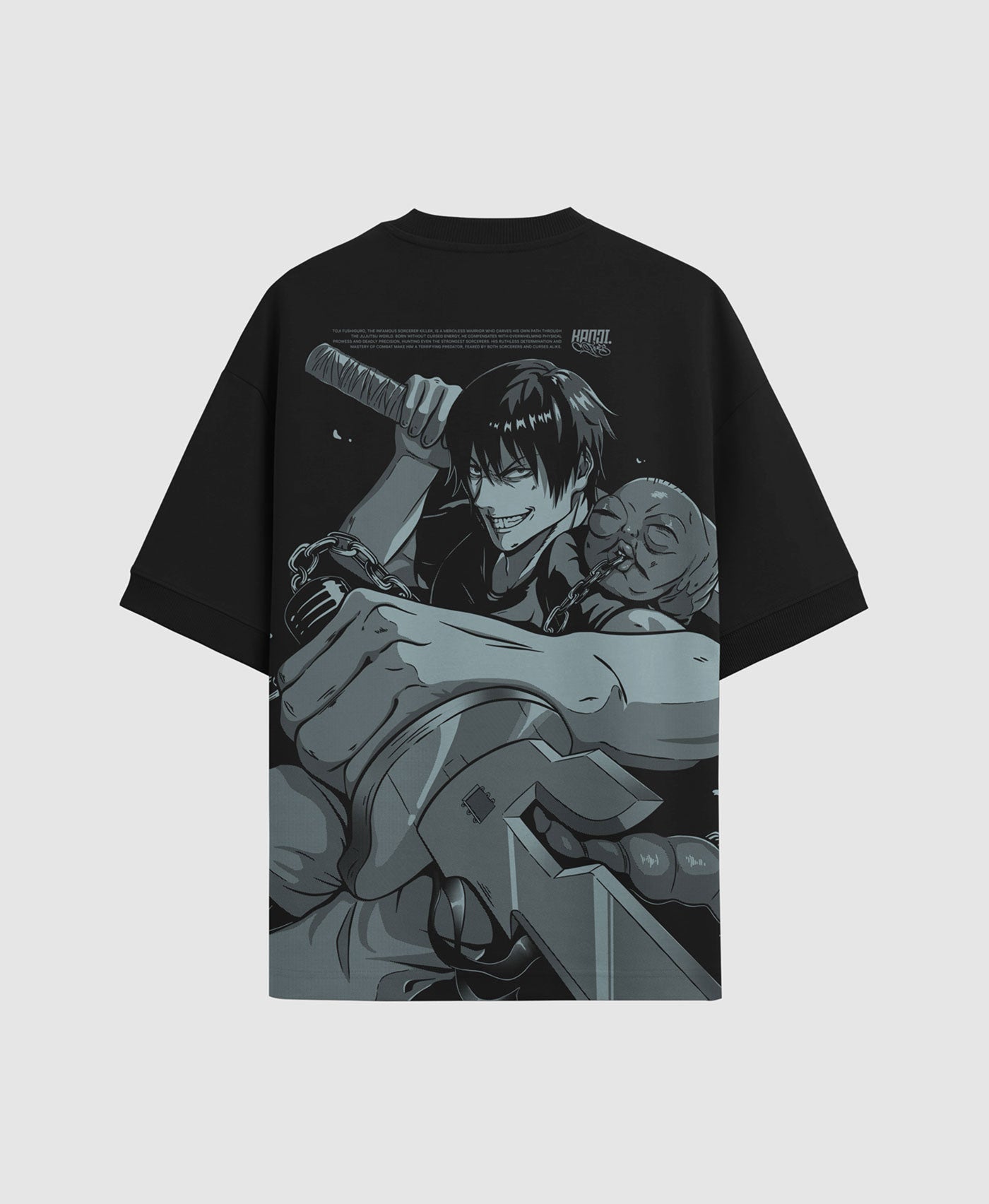 Polera Oversize Anime Jujutsu Kaisen Toji Fushiguro 