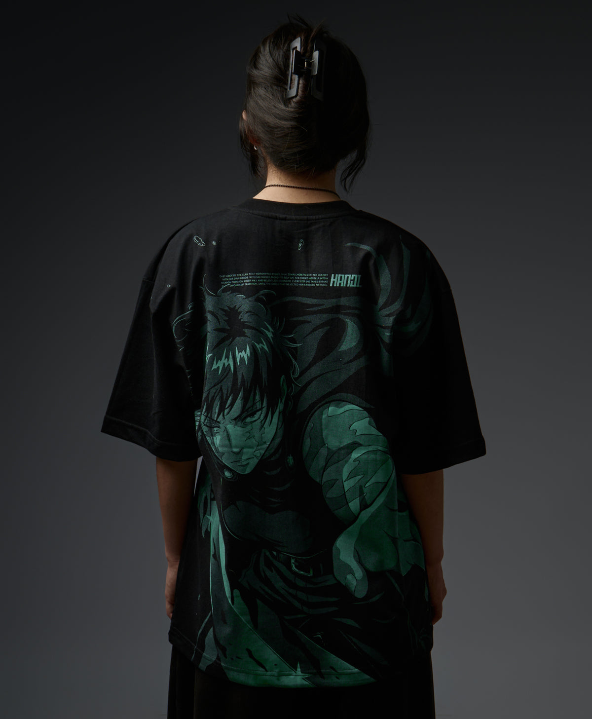 Polera Oversize Anime Jujutsu Kaisen Maki Zenin 