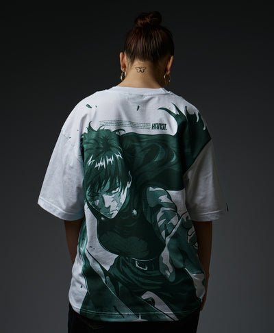 Polera Oversize Anime Jujutsu Kaisen Maki Zenin 