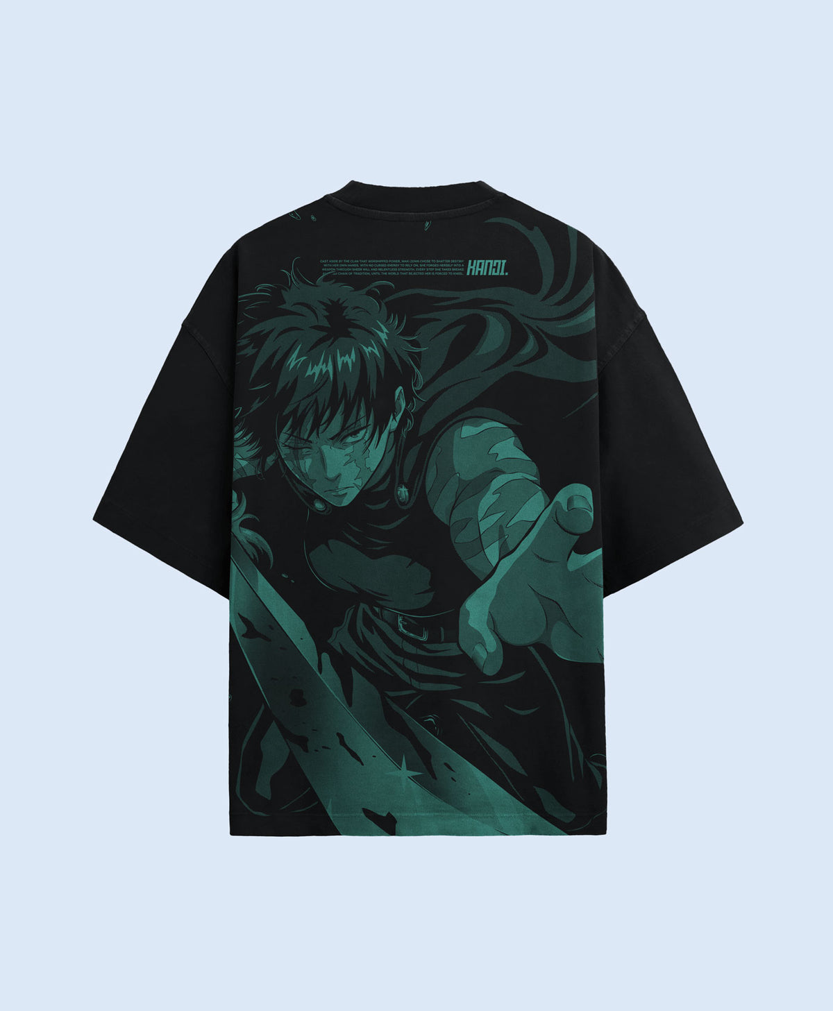 Polera Oversize Anime Jujutsu Kaisen Maki Zenin 
