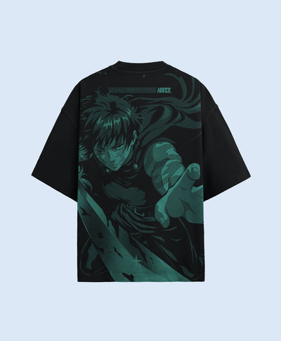 Polera Oversize Anime Jujutsu Kaisen Maki Zenin 