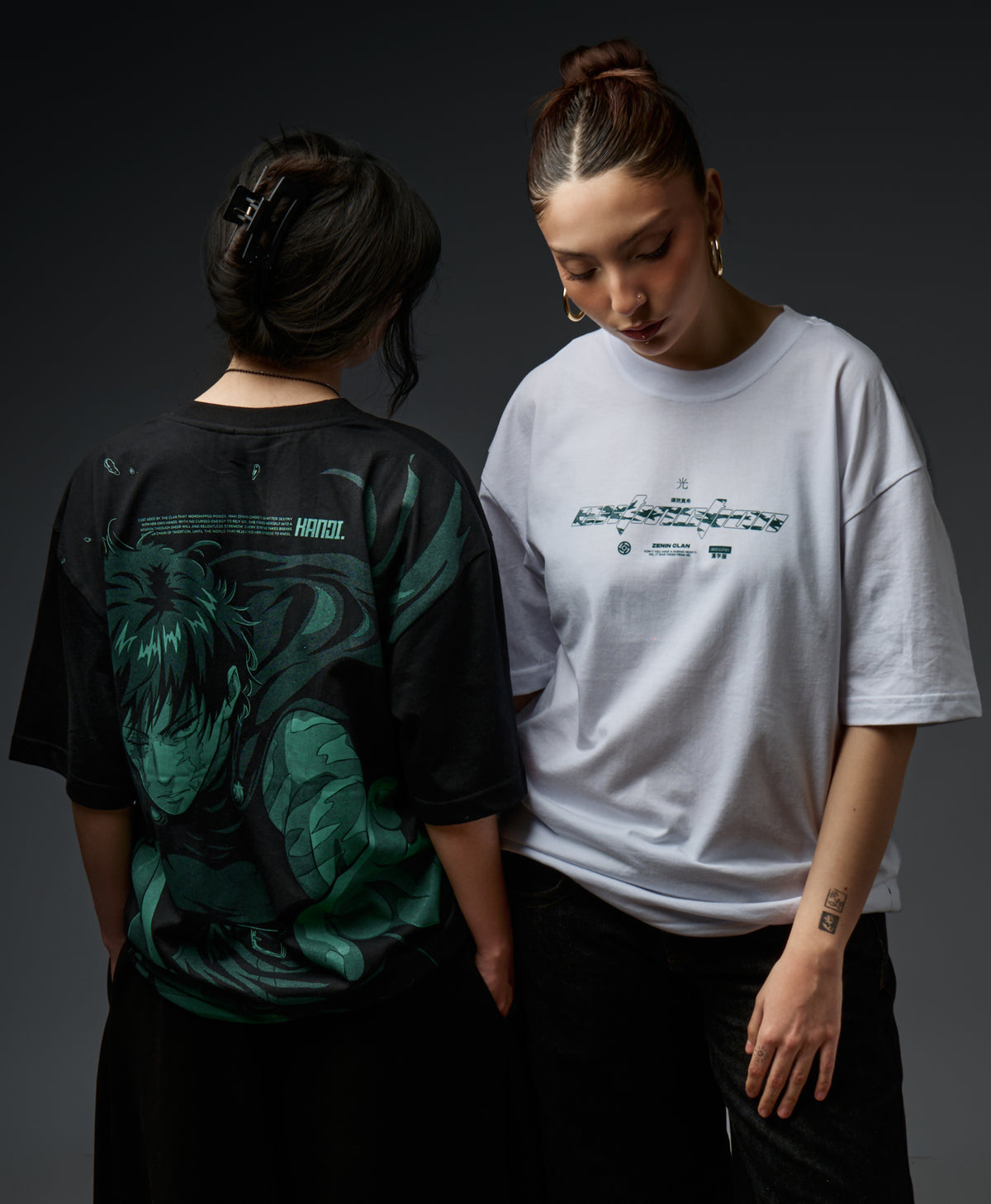 Polera Oversize Anime Jujutsu Kaisen Maki Zenin 