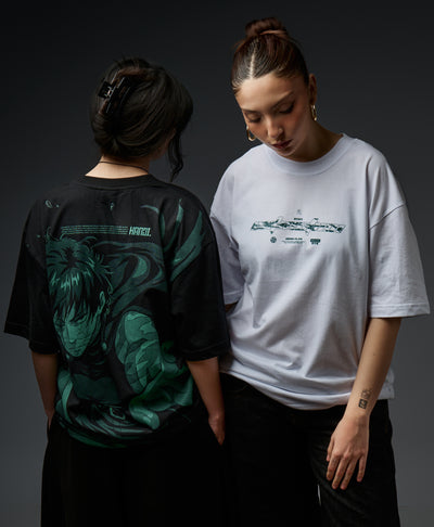 Polera Oversize Anime Jujutsu Kaisen Maki Zenin 