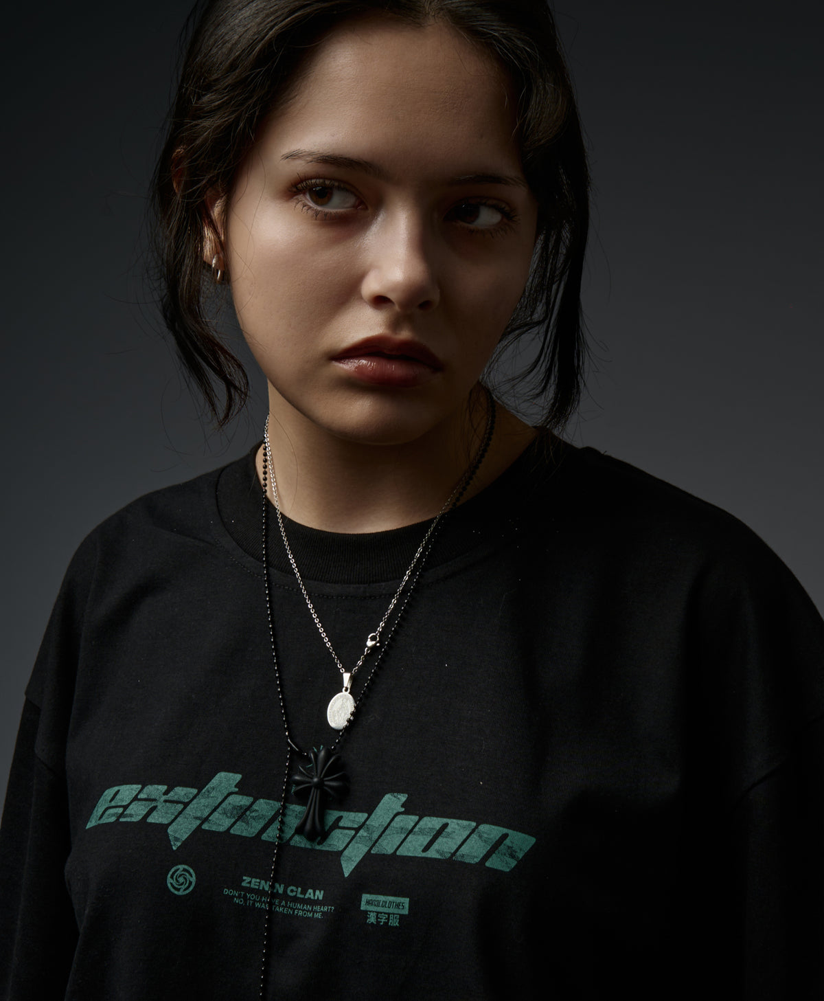 Polera Oversize Anime Jujutsu Kaisen Maki Zenin 