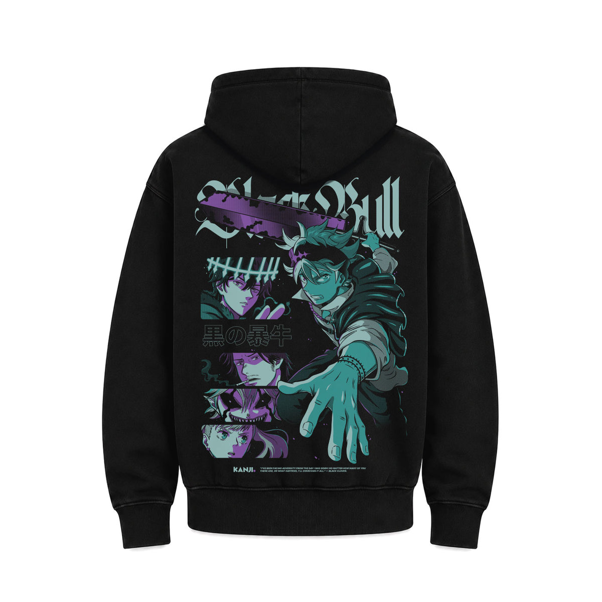 Hoodie Poleron Anime Black Clover #color_negro #fit-hoodie_regular