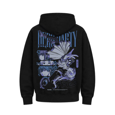 Hoodie Poleron Anime Frieren #color_negro #fit-hoodie_regular