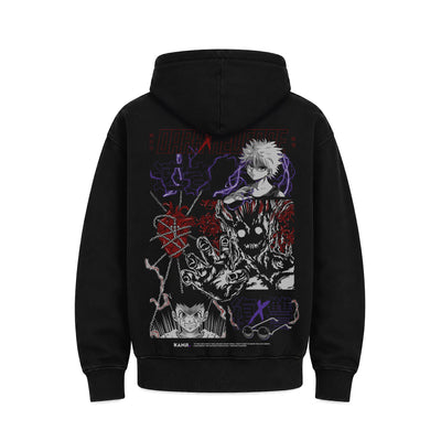 Hoodie Poleron Anime Hunter x Hunter #color_negro #fit-hoodie_regular