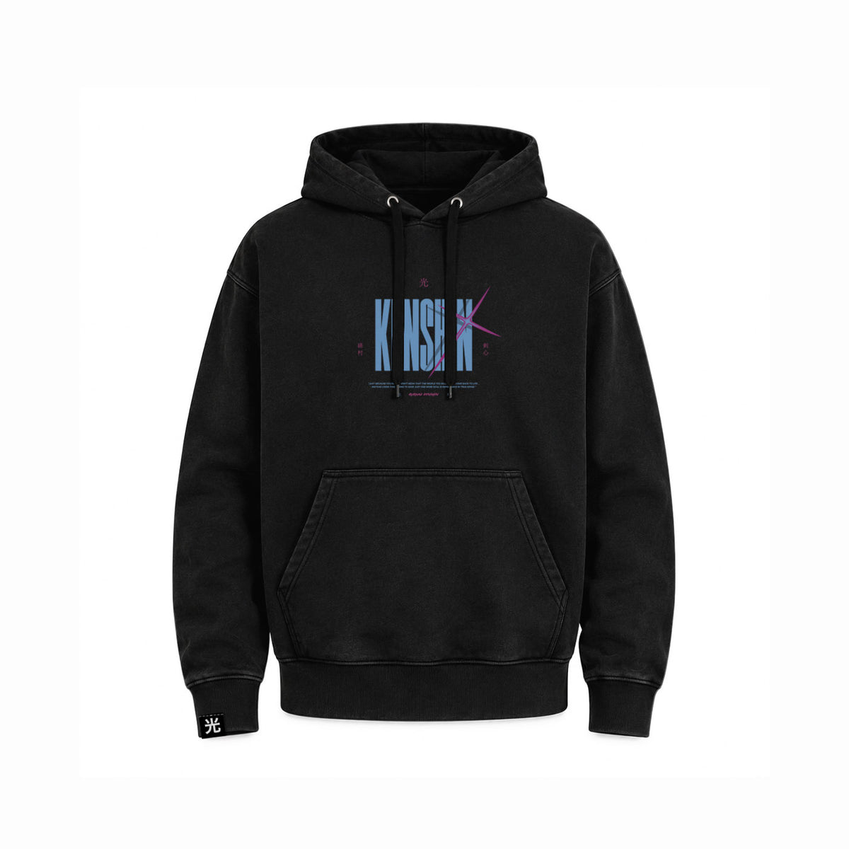 Hoodie Poleron Anime Samurai X #color_negro #fit-hoodie_regular