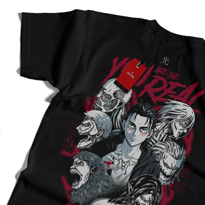 Polera de anime con diseño de Shingeki no Kyojin