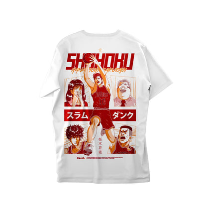 Polera de anime con diseño de Slam Dunk 