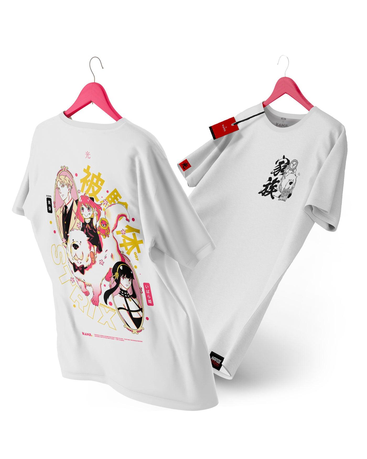 Polera de anime con diseño de Spy Family #color_blanco