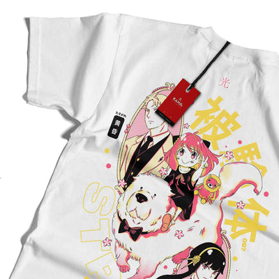 Polera de anime con diseño de Spy Family 