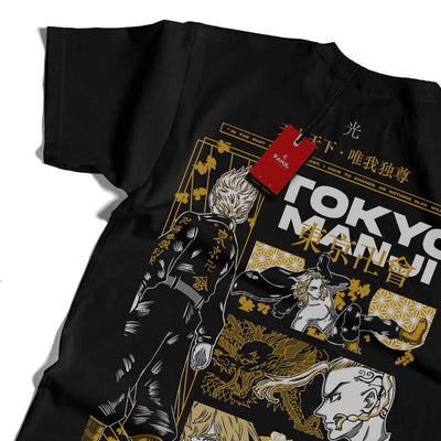 Polera anime con diseño Tokyo Revengers 