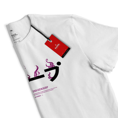 Polera mitología japonesa con diseño Yoku Katana