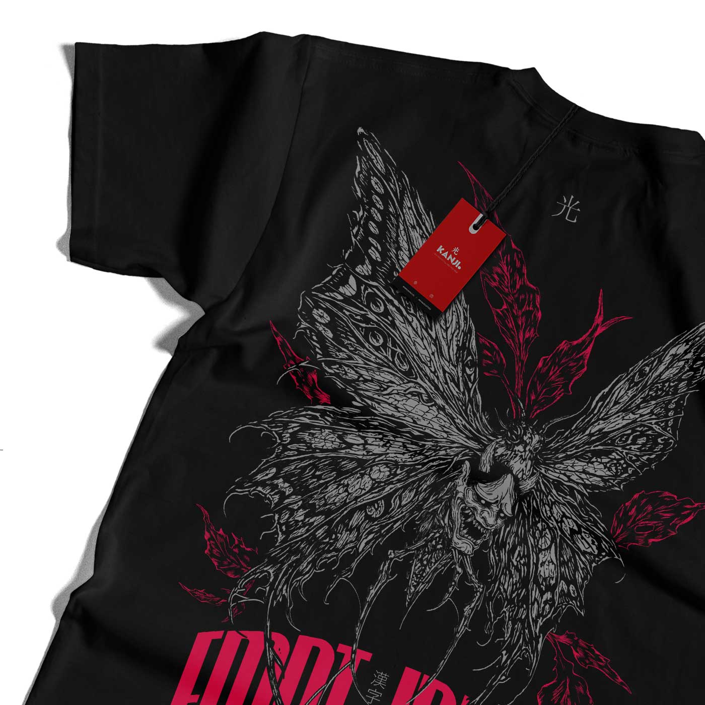Polera Japonesa Muerte Polilla 