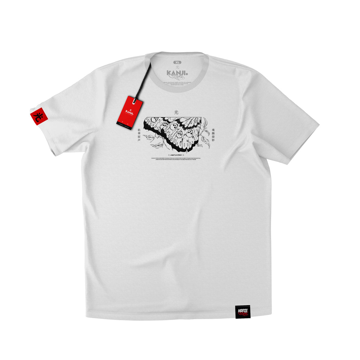 Polera Japonesa Muerte Polilla 