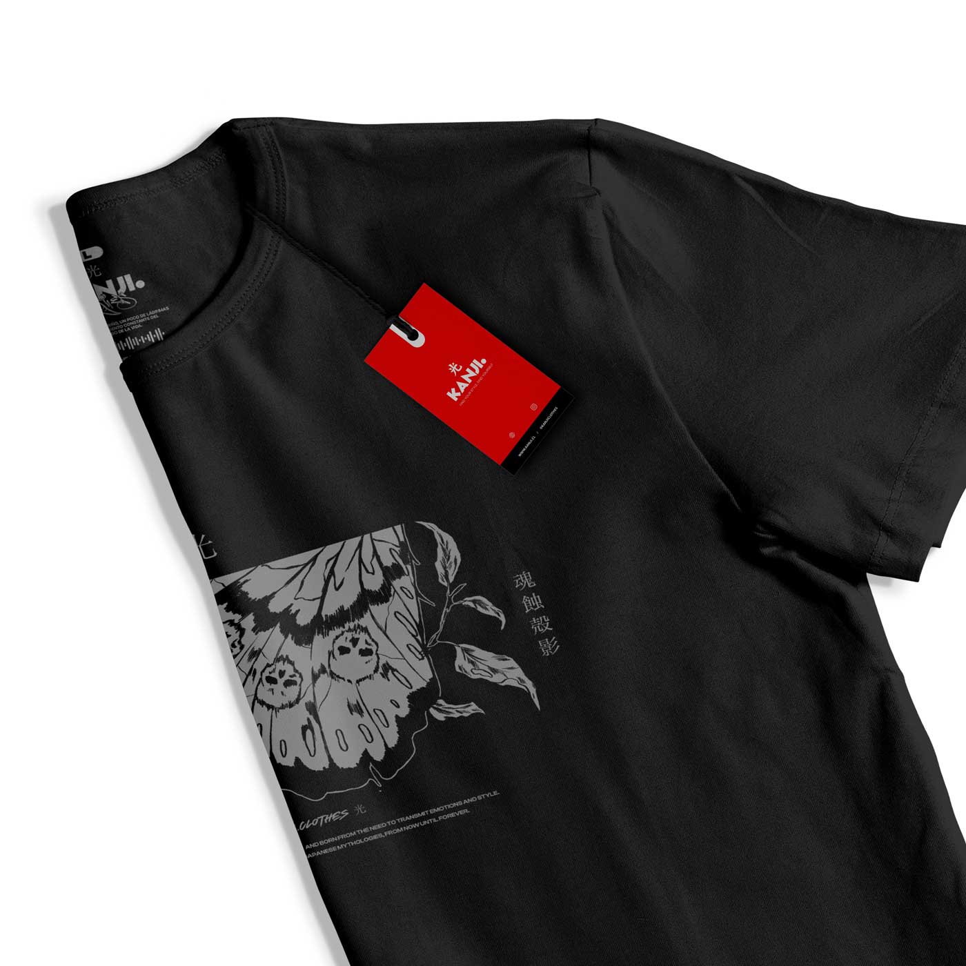 Polera Japonesa Muerte Polilla 